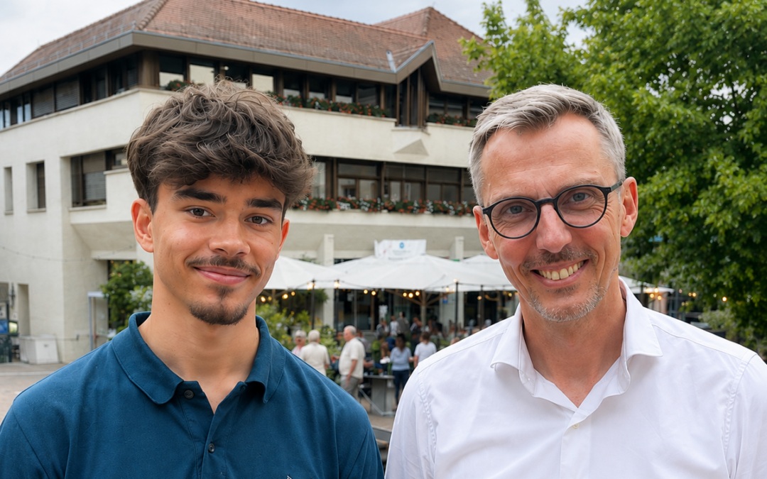 Wieslocher Jona Freund hat mehrere Wochen im Wahlkreisbüro unterstützt