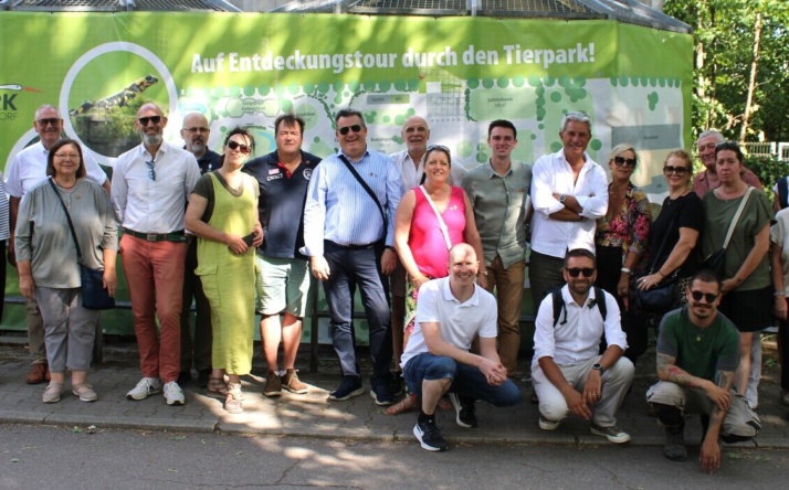 Gäste lernten Walldorf kennen