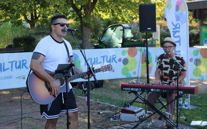 Abwechslungsreiches #summersound-Konzert von Joe Ibrahim und Stephan Keller