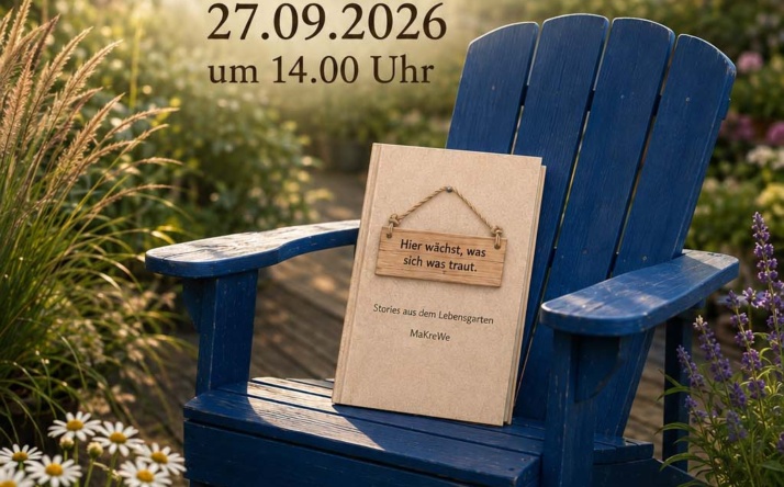 Lesung zwischen Pflanzen und Lebensgeschichten
