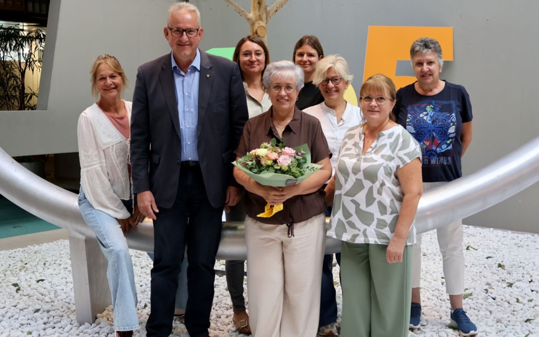 Anna Schneider in den Ruhestand verabschiedet
