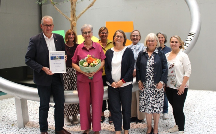 Barbara Langlotz feiert ihr 40. Dienstjubiläum