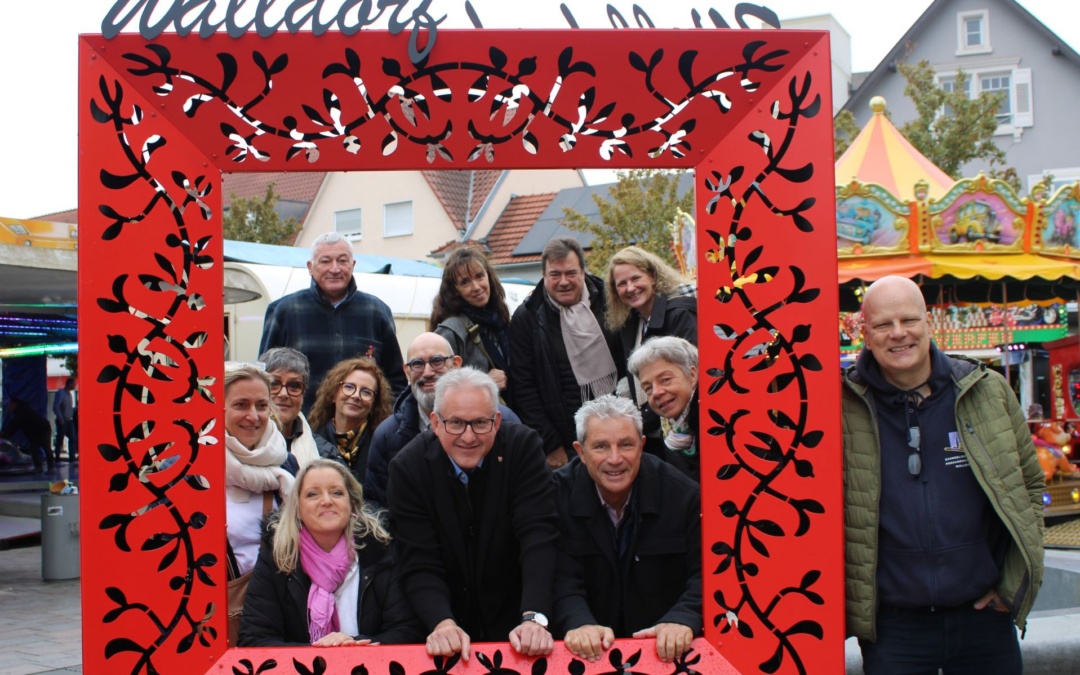 Besuch aus der französischen Partnerstadt Saint-Max am Kerwe-Sonntag